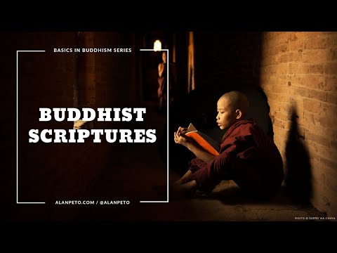 Buddhism in a Minute:  Buddhist Scriptures for Newbies