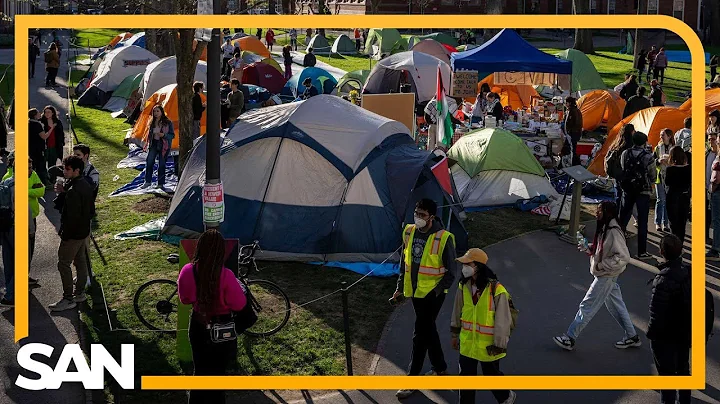 Pro-Palestinian protesters agree to end encampment at Harvard