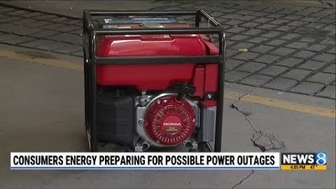 Consumers Energy preparing for possible power outages