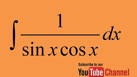 How to integrate 1/(sinxcosx) Integration by substitution, indefinite integral calculus