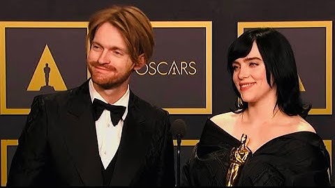Billie Eilish and Finneas’ ‘No Time to Die’ Wins Oscar for best song #oscars #oscar #billieeilish