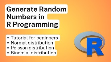 Generate Random Numbers in R Programming | Tutorial for Beginners
