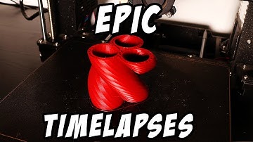 EPIC 3D Printing Timelapses! | $50 DIY Camera Dolly