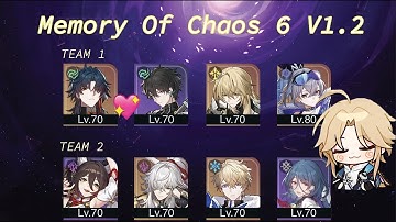 Memory Of Chaos 6 Full Stars Version 1.2 | Honkai: Star Rail