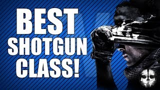 COD Ghosts: BEST SHOTGUN CLASS SETUP! "Ghosts Best Shotgun"