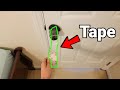 How to open a door using only tape