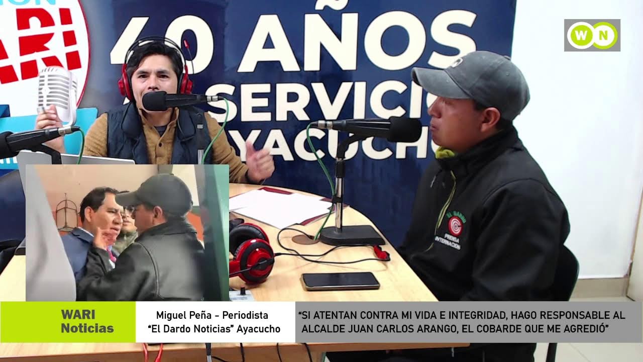 ALCALDE ARANGO AGREDE A PERIODISTA DEL 