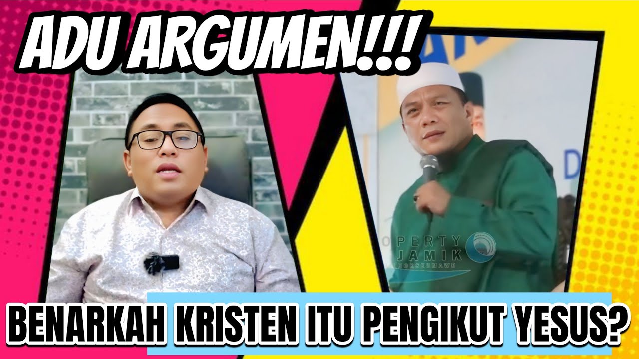 PANAS‼️Benarkah Kristen Adalah Pengikut Yesus⁉️Pdt Esra Soru VS Ust Yahya Waloni❗