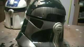 Star Wars: Making a Clone Trooper Helmet III Cmdr. Gree Paint Up