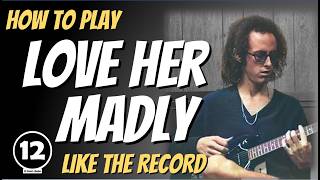 Love Her Madly - The Doors | Guitar Lesson