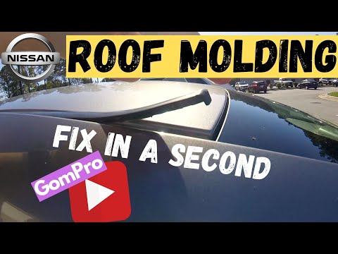 How To Fix Weather Stripping On Car Roof