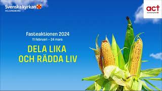 Fasteaktionen 2024 Dela lika och rädda liv