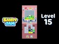 Sandy Jam Level 15 Walkthrough | Sandy Puzzle Gameplay 🏖️ | Go Answer