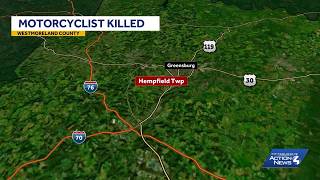 19-year-old killed following motorcycle crash in Hempfield Township, Westmoreland County