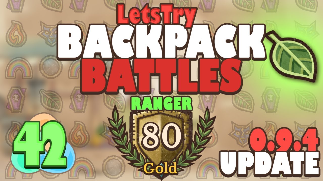 1st Present is AMAZING! Gold Ranger Backpack Battles S2E42