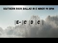 Southern Rock Ballad in E Minor 94 BPM Backing Track