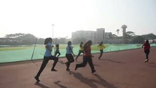 Prim Buds Garden Tollgate Sports Day 2023-24 Nehru Stadium Chennai Girls 100 Meters Final