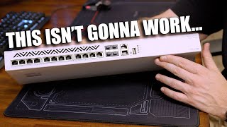 We had to modify our new network switch...