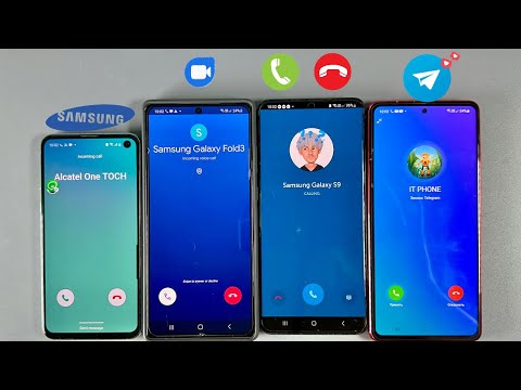 Google Duo + Incoming Calls + Telegram + BiP Messenger Samsung Galaxy Note 20 + Galaxy S10e + S20+