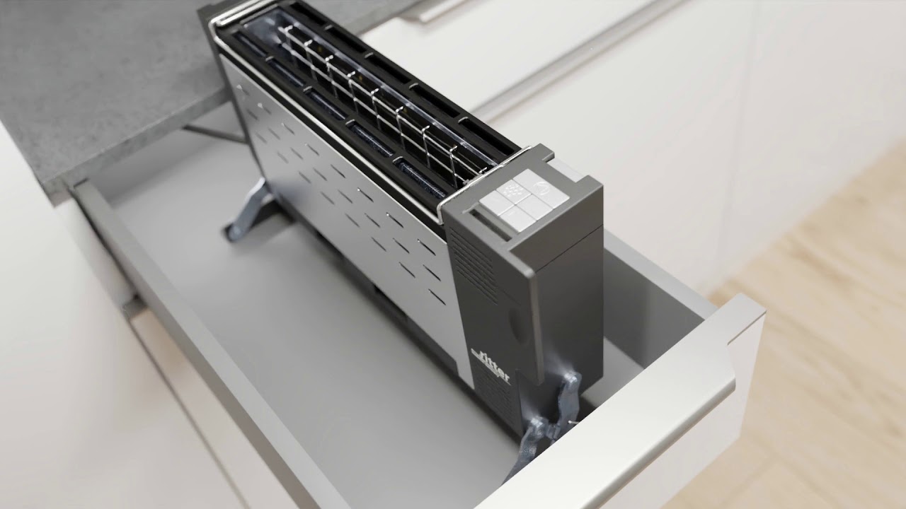ritter Einbau-Toaster ET 10 / Built-in toaster BT 10 - YouTube