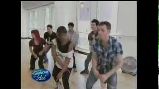 Danny Gokey - Paula Abdul Rehearsal - American Idol Season 8 Top 7 Part 2