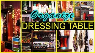 This video will give you excellent organization hacks/diy/ideas for
organizing small indian dressing table. how can
store/organize/decorate cosmetics, ma...