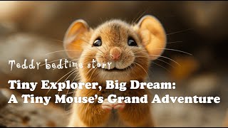 Tiny Explorer, Big Dreams: A Tiny Mouse's Grand AdventureChildren Bedtime Stories W/ Calming Music