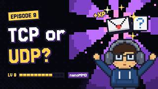 TCP vs UDP for a game server, under packet loss | Building nanoMMO #9