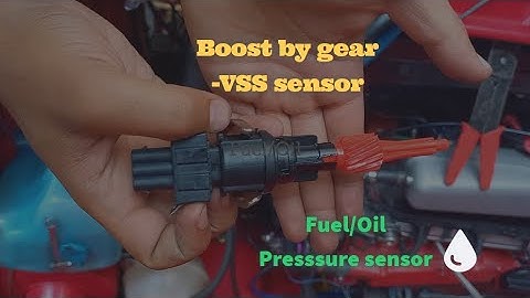 Vehicle speed sensor and Pressure Sensor to Speeduino ECU and shielded wire