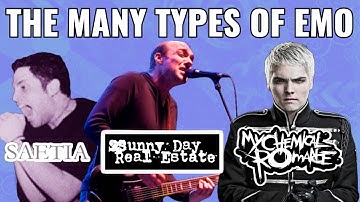 The many definitions/types of emo (& where they came from)