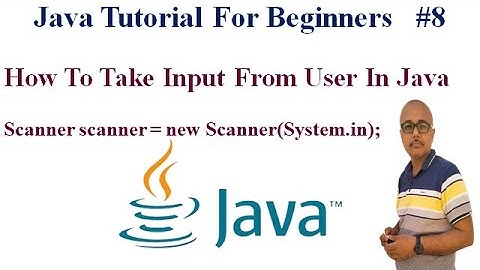 How To Take Input From User In Java using scanner.#javaprogramming