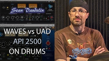 API 2500 Compressor Shootout - Waves vs UAD on Drums