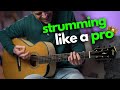 How the pros use the strumming technique