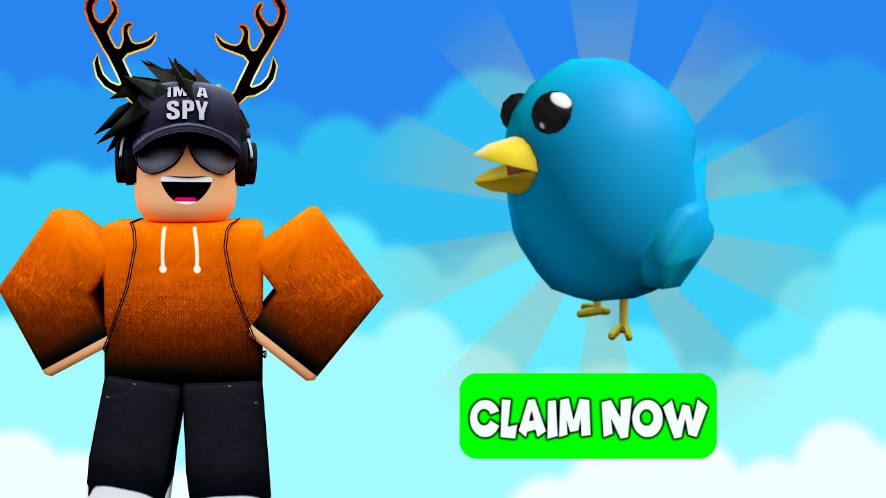 PROMO CODE] How To Get The Twitter Bird Shoulder Accessory For Free! I  Roblox Tutorials 