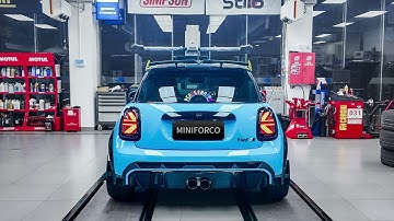 Archaic LED Tail Lights for Mini Cooper F55/F56/F57 | Smoked/Red + Sequential Turn Signals #mini
