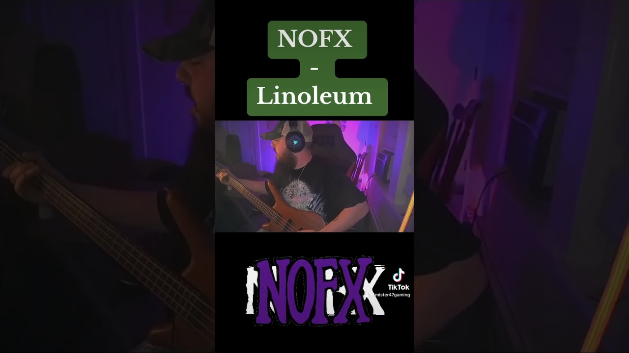NOFX - Linoleum Bass Cover 