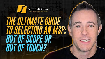 System Update #253:  The Ultimate Guide to Selecting an MSP: Out of Scope or Out of Touch?