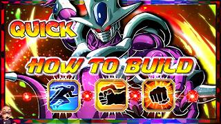 QUICK! HOW TO BUILD! EZA STR FINAL FORM COOLER Hidden Potential DBZ: Dokkan Battle