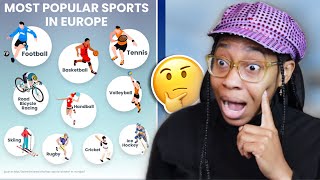 AMERICAN REACTS TO MOST POPULAR SPORTS IN EUROPE FOR EACH COUNTRY! 🤯 (NOT JUST FOOTBALL?!)