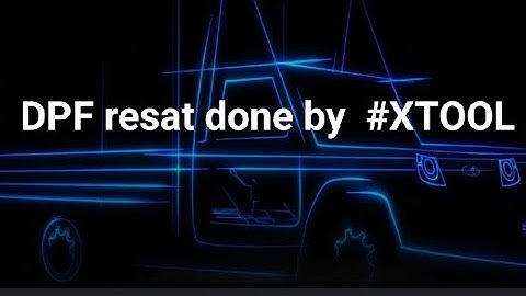 MAHINDRA DPF resat done by #Xtool