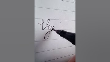 Vijayasi write in cursive writing #cursive#writing#Vijayasi#khushicursivewriting#short