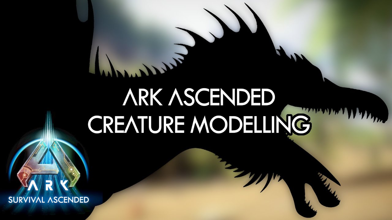 How I Make ARK Ascended Creature Models - YouTube