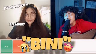 SINGING TO STRANGERS ON OME/TV | [BEST REACTION] (?BINI?)