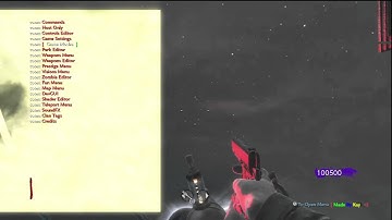 Kays New WaW V3 Mod Menu Preview