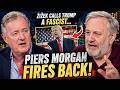 Žižek Calls Trump a Fascist… Piers Morgan Fires Back