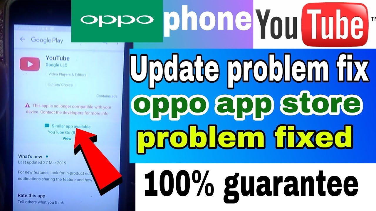 Oppo a37 youtube error update problem fixed 2019 mobi tricks YouTube
