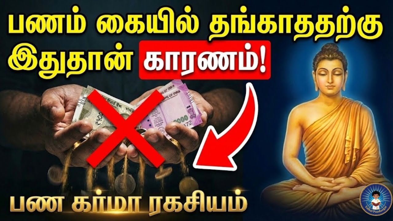 ⚠️ பணம் கையில் தங்கலையா? நீங்கள் செய்யும் 5 தவறுகள்! | Money Karma