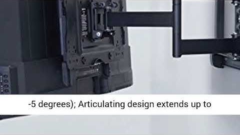 AmazonBasics Heavy Duty, Full Motion Articulating TV Wall Mount for 32 inch to 80 Review