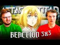 Historia back story  attack on titan  3x3 reaction