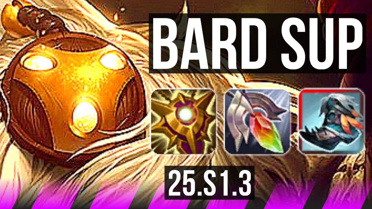 BARD & Viktor vs ALISTAR & Ezreal (SUP) | KR Master | 25.S1.3